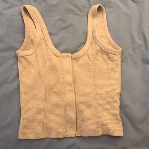 urban nations XS tan top